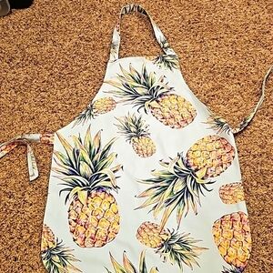 Nwot Electro threads pastel pineapple apron